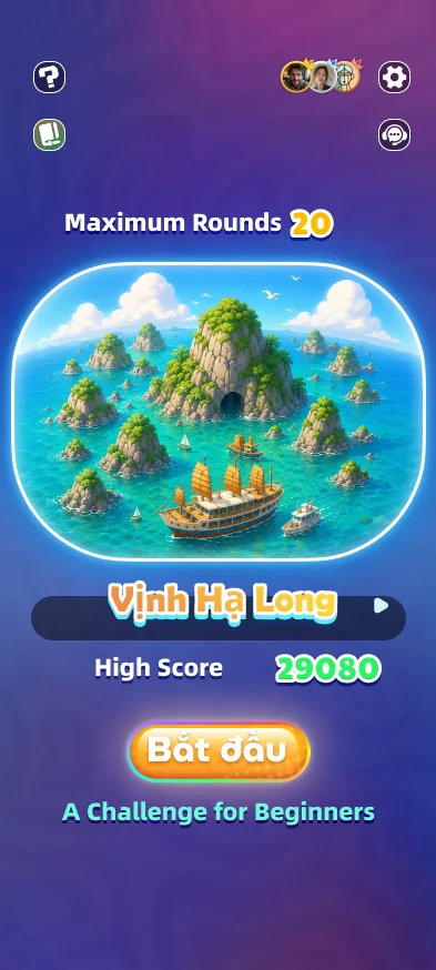 Màn chơi Vịnh Hạ Long